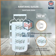 Stacking Food Container - Lunch Box Plastic Stacking Food Container