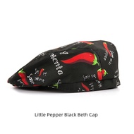 topi lelaki topi pantai Women Washable White Fabric Anti-Fume Western Food Kitchen Hat