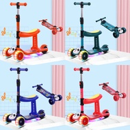 Cr CM-O25 3 Wheels Beetle Folding Scooter Toy Kids Scooter Otoped Step On Wheel Outdoor