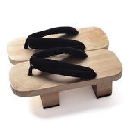 Thick Platform Two-teeth Geta Slippers Japanese Wood Geta Anime Coplay Costumes Shoes