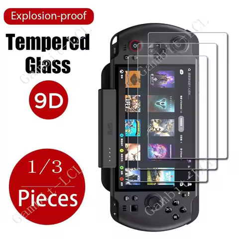 1/3PCS 9H HD Tempered Glass For GPD Win5 Win4 GameHero ON GPDWin5 GPDWin4 Win 4 5 Games Screen Prote