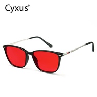 Cyxus Anti-blue light glasses gaming glasses sleep glasses square frame Lens: PC Frame: TR90 8208