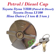 Diesel Cap for Toyota Dyna YH80, LY100, Hino Dutro, Inikom Lorimas AU26