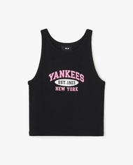 MLB - Áo ba lỗ nữ phom croptop Varsity Slim Fit 3FTKV0243-50BKS
