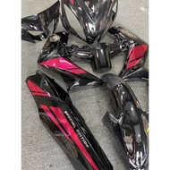 COVERSET YAMAHA135 LC V1 BLACK PINK