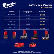 Milwaukee M12 Battery and Starter Kit | Milwaukee M12 Battery & Starter Kit