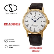 Orient Star Automatic Power Reserve Japan Made RE-AU0001S00B Men's Watch RE-AU0001S .