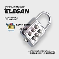 [INSTANT JOGJA] 6-DIGIT MODE PADLOCK - !!