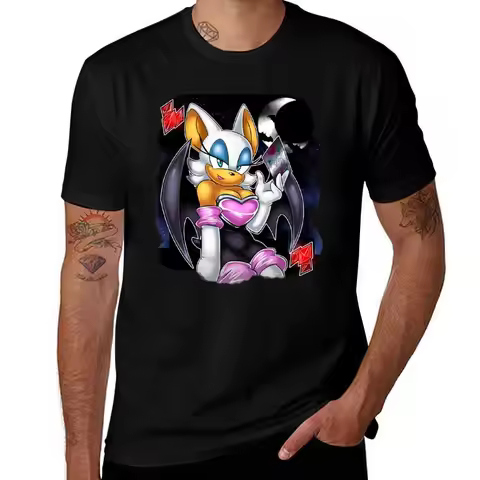 Rouge the Bat T-Shirt t shirts for man graphic funny essential t shirt T-Shirt