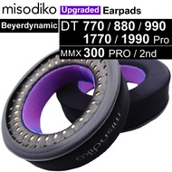 misodiko Upgraded Earpads Replacement for Beyerdynamic DT 770 / 880 / 990 / 1770 / 1990 Pro, MMX300 