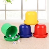 Plastic Dice Cup with Tray with Chassis with Dice Color Cup Dice Cup Dice Sieve Cup Dice Cup Taiwan 