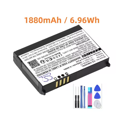 GPS, Navigator 1880mAh /6.96Wh Battery For Garmin 010-11143-00 361-00038-01 Nuvi 500 Aera 510 Zumo 2