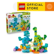 LEGO DUPLO Town 10451 3in1 Dinosaurs on Wheels (108 Pieces)