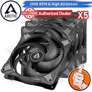 [CoolBlasterThai] ARCTIC P14 Max Black 2800 RPM (size 140 mm.) X5 Value Pack PC Fan Case ประกัน 6 ปี