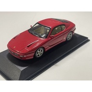 [Ready Stock] 1/43 Mini Cut PMA Ferrari 456 GT Old Silver Box, Lacquer Surface As Shown in the Pictu