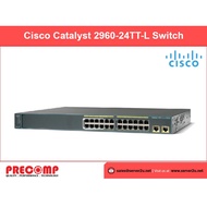 [PRE-ORDER] (Refurbished) Cisco Catalyst 2960-24TT-L Switch (WS-C2960-24TT-L)