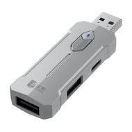 2024 New for  Android Wireless Bt Connection Usb Adapter Keyboard Mouse Sets for Pubg Game