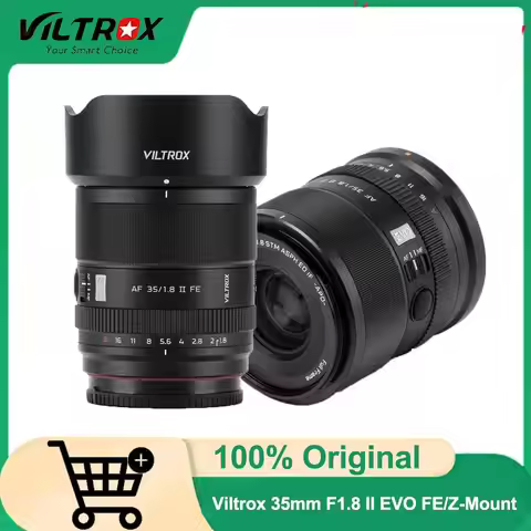 VILTROX 35mm F1.8 II EVO Auto Focus APO STM Full Frame Portrait Lens Large Aperture for Sony E-Mount