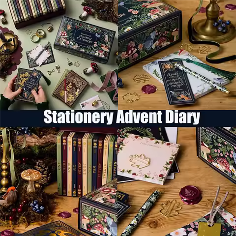 Top-Stationery Advent Calendar 2024, Christmas Countdown Ultimate Calendar, Book Advent Calendar 202
