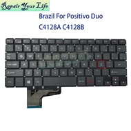PT-BR BRA/Brazil Brazilian Keyboard For Notebook Positivo Duo C4128A C4128B 2 em 1 C4128A-1 C4128B-1