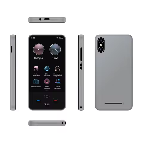 S85 Pro Portable Translator Device 138 Real-time Languages Online & Offline 4inch Smart Voice Transl