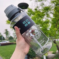 Big Large BPA-Free Sport Gym Training Drink Gallon Water Bottle with Straw 3000ml