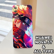 G26 - HUAWEI NOVA 5T Silicone - HUAWEI NOVA 5T pro camera Softcase - ANIME Motif - Flexible rubber m