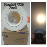 Downlight COB LED 7w 7 watt 7watt inbow ceiling light spotlight