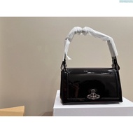 Empress Dowager Underarm 0 Saturn Emblem Hot Girl Patent Leather Glo