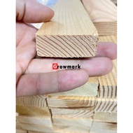 New Pine Wood, Kayu Pine, Bundle offer, Douglas Fir, 1”x2”