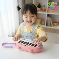 TOMBOL Mini Piano for Kids Travel Pocket Piano 8 Buttons Learning Piano