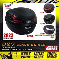 KOTAK/BOX GIVI MONOLOCK TOP CASE CLACK B27 B27N, B27N2, B27NT, B27NX [BASE PLATE INCLUDED]