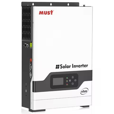 MUST EU STOCK Pure Sine Wave 48v 24v 12v UPS Backup System 2kva MPPT 1.5kw 2kw 5kw 10kw 220v 6kw Hyb