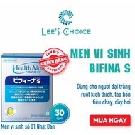 Bifina Japanese Probiotics, Type S Box Of 30 Digestive Support Packs For Children, Adults, Pregnant 