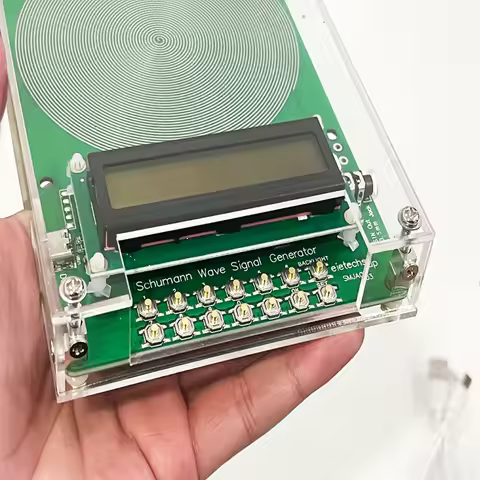 DC 4-15V 7.83Hz Schumann Wave Generator 0.01Hz~100000Hz Pure Sine FM Signal Generator Audio Resonato