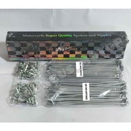 CRF 21-18 CHROME 36H WILWOOD MOTORCYCLE SPOKES CRF 21-18 CHROME 36H