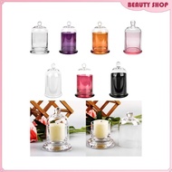 [Wishshopelxj] Cloche Candle Holder Cover Candle Jar Cup for Plants