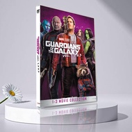 American Drama Guardians of the Galaxy Vol. 1-3 DVD Movie 3DVD HD English Pronunciation