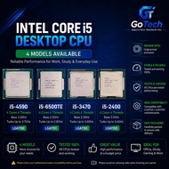 Used Intel Core i5 Desktop CPU – i5-2400 / i5-3470 / i5-4590 / i5-6500TE