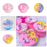 LEOTA Unicorn Puff Slime Clay, Rainbow Slime Cute Unicorn, Unicorn Cotton Clay Plastic Clay Light Clay Modeling Polymer Children Adults Gifts