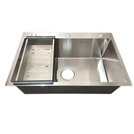 Kitchen sink muya 6045 stainless / Kitchen sink stainless sus 304 6045 / minimalist stainless steel 
