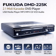 FUKUDA DMD-225K 2.1 Midi Karaoke DVD Player USB Media Player MP3 MP4 CD VCD Home Audio