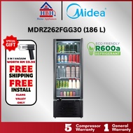 Midea Showcase Fridge | MDRZ262FGG30 | MDRZ304FGG30 | MDRZ434FGG30 | 186L | 211L | 310L | Midea Free