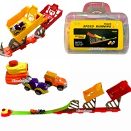 Surfurious 360 ํ Turn Track รางรถแข่ง Hot wheels รางรถแข่ง รถตีลังกา พร้อมแถมรถแข่ง