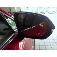 Direct mirror replacement for Honda Shuttle 2017-2021 BSM(Blind Spot Monitoring) using Microwave Sensors with RCTA