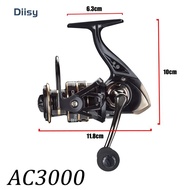 80KG Max Drag Fishing Reel AC3000-AC6000 - Metal Bait Spinning Reel Set Waterproof