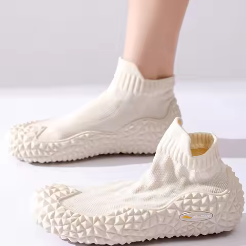 Golen Shark women's silent soft sole cushioned shoes Squat silent hard pull fitness shoes casual sho
