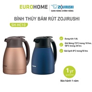 Zojirushi SH-HC10 Pouring Water Bottle With 1L Capacity, Keeping Heat For 1 Year Genuine