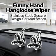 Glanz Hitman Cap Knob Chrome Rear Hangloose Wiper