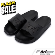 ARI SLIDE SANDALS - BLACK รองเท้าแตะ อาริ SANDALS สีดำ #รองเท้าแตะใส่สบาย #รองเท้าแตะ  #รองเท้าแตะเกาหลี  #รองเท้าแฟชันผช